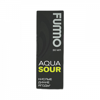 Ар Fummo Aqua Sour SALT "Кислые Дикие Ягоды" 30-20