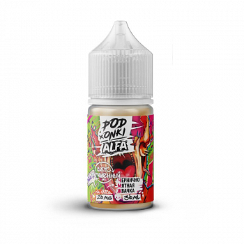 Ар ALFA VAPE&PODONKI STRONG Чернично Мятная Жвачка 30-20